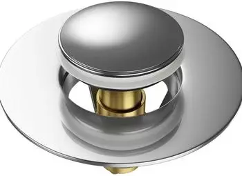 Sanilo Pop-Up Waschbeckenst&ouml;psel Classic, Metall, grau, rund
