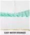 LuxusKollektion Badewannenmatte rutschfest 89x40cm, PVC, grün