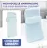 Maximex Badewannenmatte mit Kissen, 3D-Mesh, rutschfeste Saugnäpfe (9949580500)