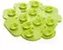 MSV Lisa Badewanneneinlage Antirutsch PVC, grün, 4er-Set (141212)