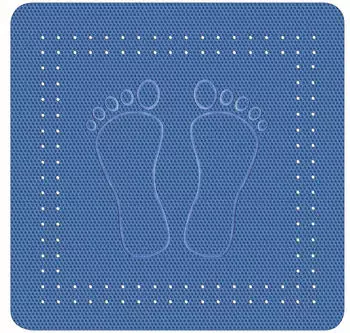Kleine Wolke Foot 55 x 55 cm blau (13800901)