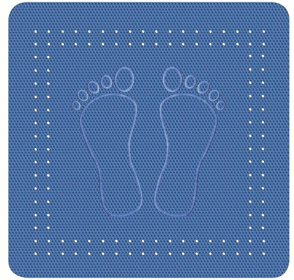 Kleine Wolke Foot 55 x 55 cm blau (13800901)