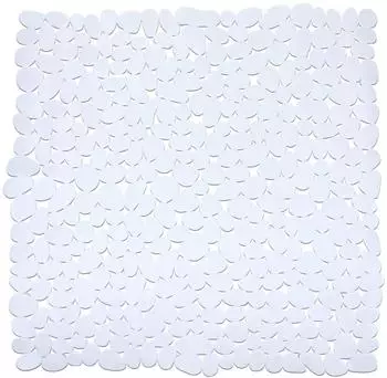 Wenko Shower Mat Paradise Square White