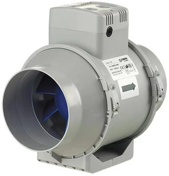 Blauberg Halbaxial Rohrventilator BL Turbo 125 T (8018282)