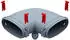Helios FlexPipe Bogen Horizontal 90°, Rohr Oval (FRS-BH 51)