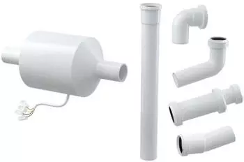 Alcadrain Ventilator f&uuml;r Vorwandinstallationssysteme mit Bel&uuml;ftung (P128)