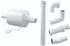 Alcadrain Ventilator für Vorwandinstallationssysteme mit Belüftung (P128)