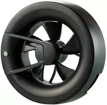Vents Arc Smart Wand-/Deckenl&uuml;fter 125mm schwarz, App-steuerbar