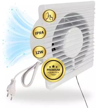 TronicXL Grow L&uuml;fter 100mm Abluft/Zuluft IPX4 (IPX4)