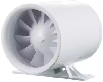 Vents Quietline-K Axialer Rohrventilator mit Montageplatte (150 Quietline-K)