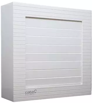 Cata B-12 Matic Badlüfter 20W, automatische Öffnung/Schließung, weiß (00925000)