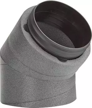 Helios IP-B 160/45 IsoPipe Bogen 45&deg; mit Innenverbinder (9449)