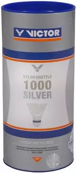 Victor Nylon Shuttle 1000 Silver (mittel, gelb, 3 St&uuml;ck)