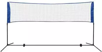 vidaXL Badmintonnetz-Set mit Federb&auml;llen 300x155cm (91307)