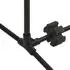 vidaXL Badmintonnetz tragbar, verstellbar 400x103x94-158cm, Metall