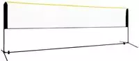 vidaXL Badmintonnetz Verstellbar 500x103x94-158 cm Metall
