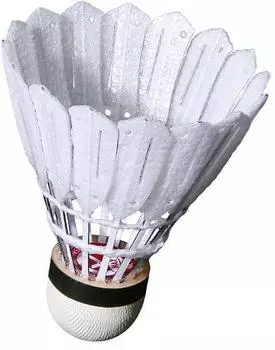 Victor NCS Carbonsonic Max Badmintonbälle weiß, Geschwindigkeit 77, 12er-Dose
