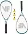 Victor Speed Badminton Set 100 Field mit Schlägern, Bällen & Markierungen (201667)