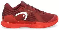 Head 273156-RDDR, Head Sprint Pro 4.0 Sandplatzschuh Herren-rot, dunkelrot