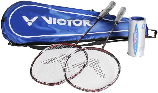VICTOR Badminton Set Ultramate 8 Set, matte bronze, 098/0/9