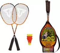 TALBOT torro Badminton-Set schwarz, orange