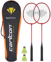 Carlton 13016376, Carlton Badminton/Federball-Set Match 2 Player (2x Schl&auml;ger,...