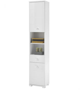 Bega Bad Hochschrank ca. 38x190x30 cm POOL Wei&szlig;
