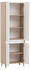 Schildmeyer Badschrank Highboard weiß 56,9x170x33 cm