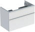 Geberit iCon Unterschrank für Waschtisch mit 2 Schubladen 88,8 x 61,5 x 47,6 cm Weiß hochglanz Weiß (502305011)