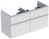 Geberit iCon Unterschrank für Waschtisch mit 4 Schubladen 118,4 x 61,5 x 47,6 cm Weiß matt Weiß pulverbeschichtet matt (502309013)