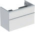Geberit iCon Unterschrank für Waschtisch mit 2 Schubladen 88,8 x 61,5 x 47,6 cm Weiß matt Weiß pulverbeschichtet matt (502305013)