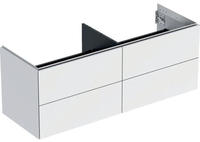 Geberit ONE Waschtischunterschrank, 4 Schubladen, 135 cm, Badm&ouml;bel,...