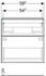 Geberit iCon Unterschrank für Waschtisch mit 2 Schubladen 59,2 x 61,5 x 47,6 cm Sandgrau Sandgrau pulverbeschichtet matt (502303JL1)