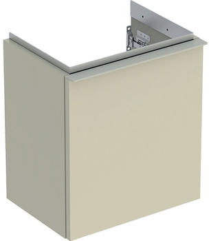 Geberit iCon Unterschrank f&uuml;r Waschtisch mit 1 T&uuml;r Anschlag links 37 x 41,5 x 27,9 cm Sandgrau Sandgrau (502301JL1)
