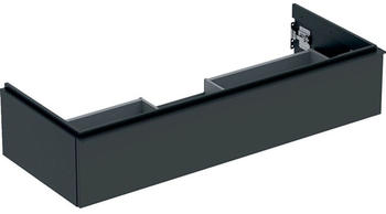 Geberit iCon Unterschrank f&uuml;r Waschtisch mit 1 Schublade 118,4 x 24,7 x 47,6 cm Lava pulverbeschichtet matt (502313JK1)