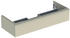 Geberit iCon Unterschrank für Waschtisch mit 1 Schublade 118,4 x 24,7 x 47,6 cm Sandgrau Sandgrau pulverbeschichtet matt (502313JL1)