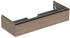 Geberit iCon Unterschrank für Waschtisch mit 1 Schublade 118,4 x 24,7 x 47,6 cm Eiche Lava pulverbeschichtet matt (502313JH1)
