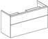 Geberit iCon Unterschrank für Waschtisch mit 2 Schubladen 118,4 x 61,5 x 47,6 cm Sandgrau Sandgrau pulverbeschichtet matt (502306JL1)