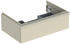 Geberit iCon Unterschrank für Waschtisch mit 1 Schublade 74 x 24,7 x 47,6 cm Sandgrau Sandgrau pulverbeschichtet matt (502311JL1)