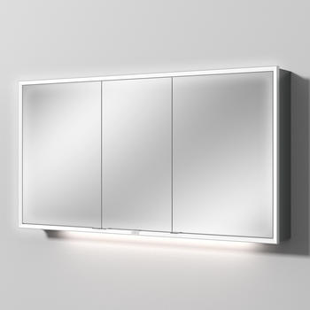 Sanipa Reflection Spiegelschrank MILO 140 mit LED-Beleuchtung, Anthrazit-Matt, AU03822