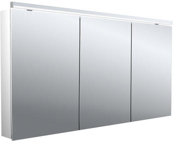 emco flat 2 Classic LED-Lichtspiegelschrank 140 cm, mit LED-Aufsatzleuchte, 3 Türen (979706506)