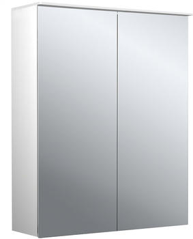 emco pure 2 Design LED-Lichtspiegelschrank 60 cm, mit Lichtsegel, 2 Türen (979705402)