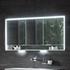 KEUCO Royal Lumos Unterputz-Spiegelschrank 120 x 73,5 cm mit LED-Beleuchtung, 3 Türen silber eloxiert (14335171301)