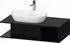 Duravit D-Neo Konsole 100x55cm Beckenausschnitt links eiche schwarz (DE492901616)