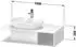 Duravit D-Neo Konsole 100x55cm Beckenausschnitt links eiche schwarz (DE492901616)