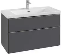 Villeroy & Boch Subway 3.0 Waschbeckenunterschrank, 2 Ausz&uuml;ge,