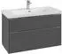 Villeroy & Boch Subway 3.0 Unterschrank 97,3cm 2 Auszüge black (C57001RH)