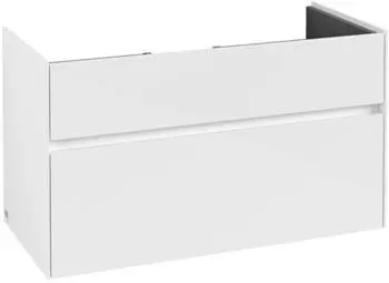 Villeroy & Boch Collaro 95,4cm Glossy White/ White Matt (C01100DH)