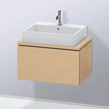 Duravit L-Cube Waschtischunterschrank f&uuml;r Konsole Compact mit 1 Auszug B72 H40 ohne Einrichtungssystem LC580103030