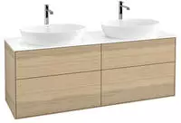 Villeroy & Boch Finion Waschtischunterschrank 160 cm mit Abdeckplatte F84100GK,